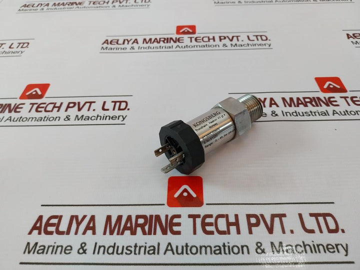 Kongsberg Gt300C3G40V Pressure Transmitter 0, -40, Bar Gauge