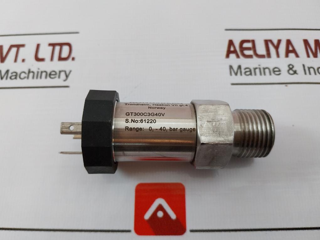Kongsberg Gt300C3G40V Pressure Transmitter 0, -40, Bar Gauge