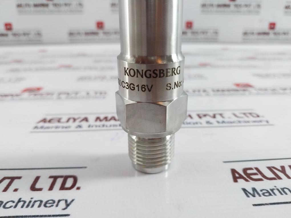 Kongsberg Gt300c3g16v Pressure Transmitter E-2545/4