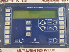 Kongsberg Ha448515D Wcu Display Watch Cabin Unit 8100138