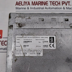 Kongsberg Ha458880 A Operator Control Panel Rev A1