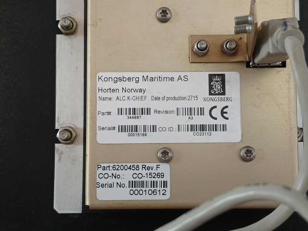 Kongsberg Integrated Navigation Panel 6200463 Rev. F 330951