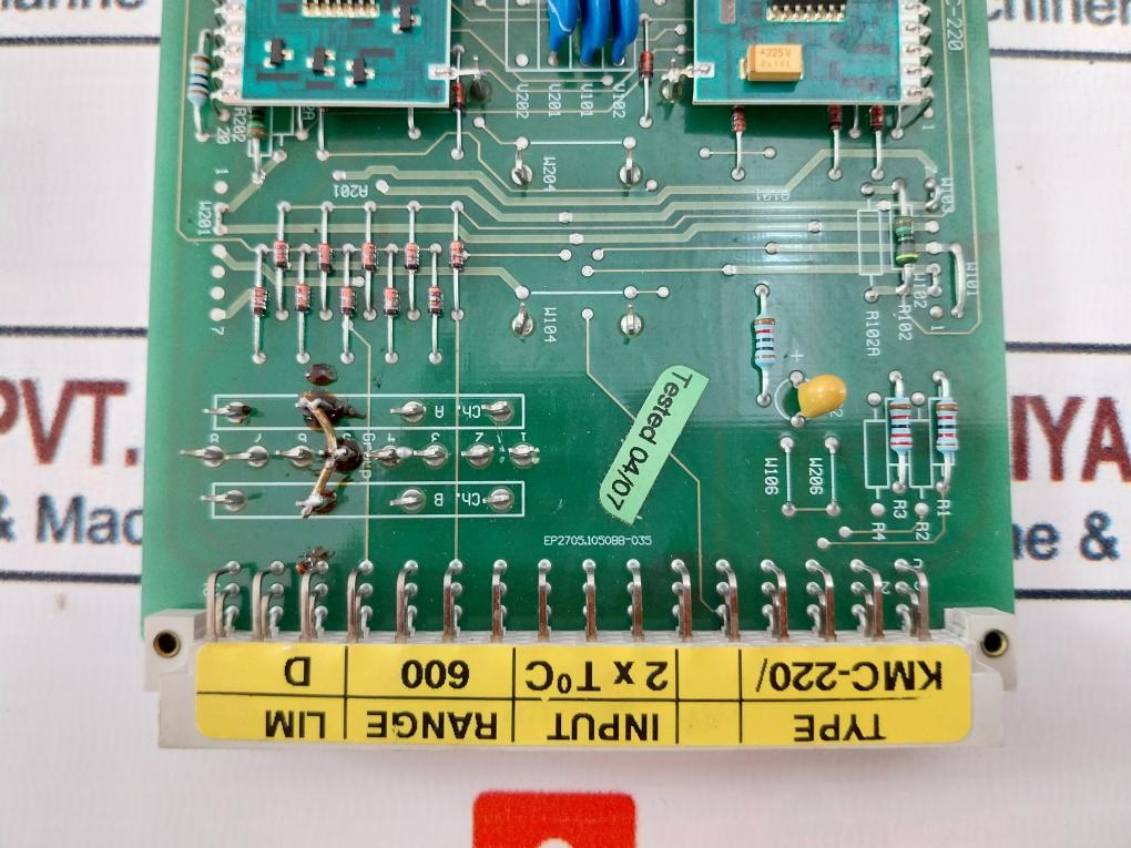 Kongsberg Kmc-220 Printed Circuit Board 7252-017.0003