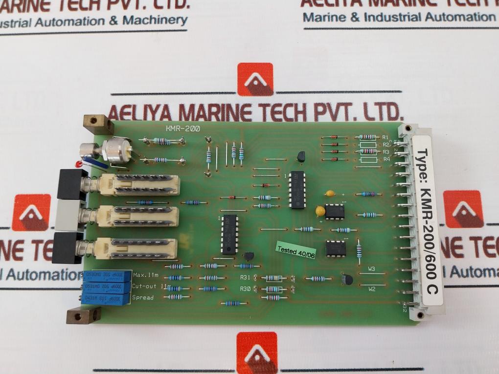 Kongsberg Kmr-200 Printed Circuit Board Kmr-200/600 C