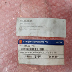 Kongsberg Maritime 108-102761 Terminal Connection Junction Box