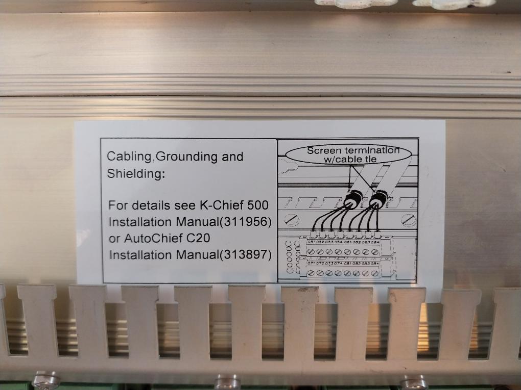 Kongsberg Maritime 339369 MSI-CL MSI-Current Loop Module Revision: B3