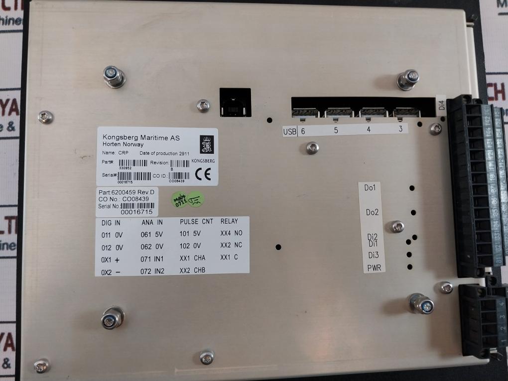 Kongsberg Maritime 6200459 CRP Controller