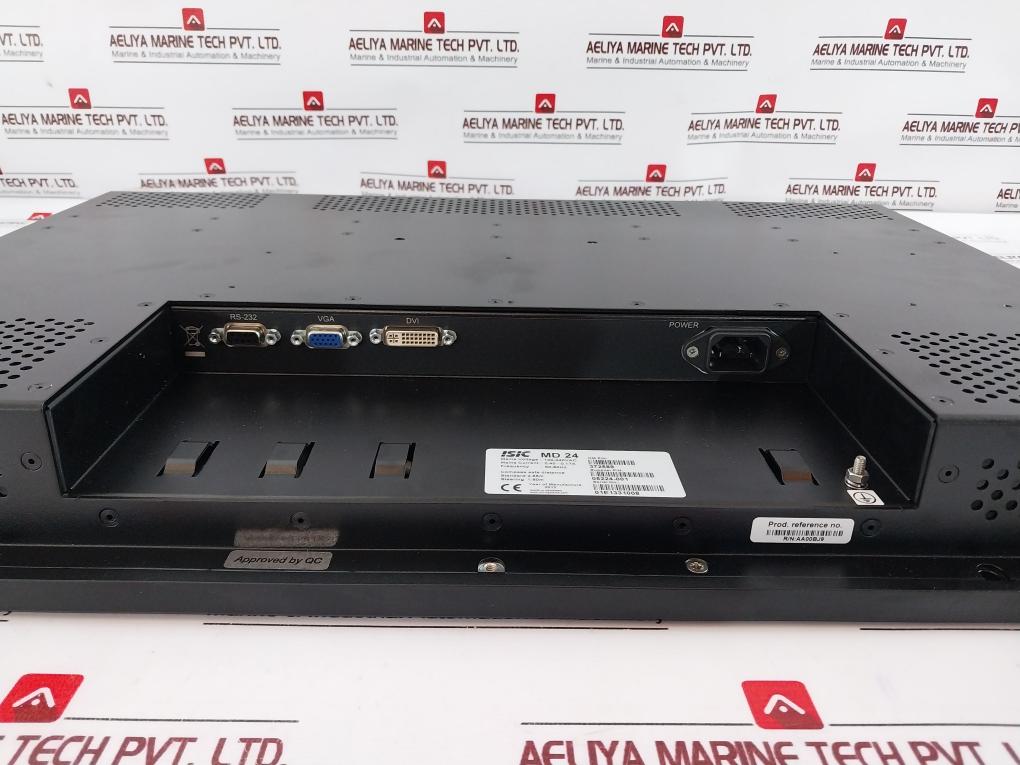 Kongsberg Md 24 Display Monitor 100-240Vac 50-60Hz 0.40-0.17A