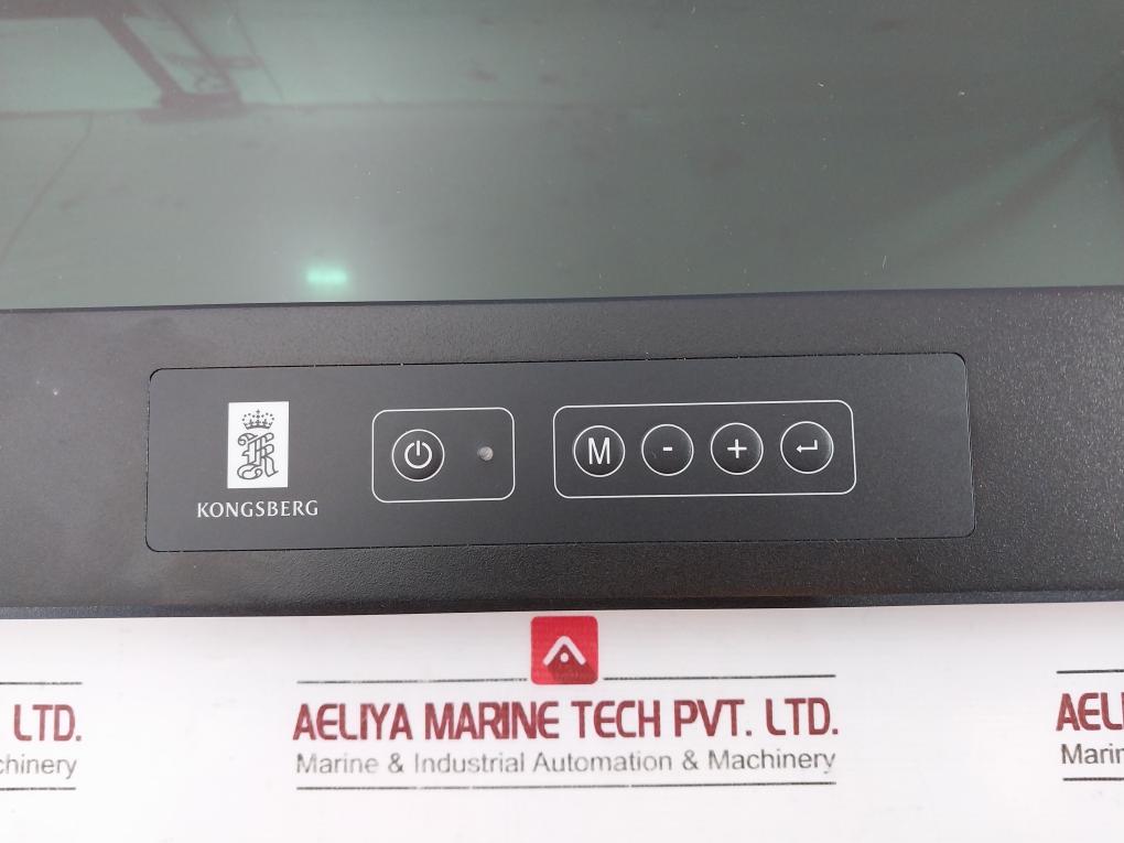 Kongsberg Md 24 Display Monitor 100-240Vac 50-60Hz 0.40-0.17A