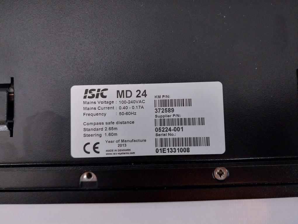 Kongsberg Md 24 Display Monitor 100-240Vac 50-60Hz 0.40-0.17A