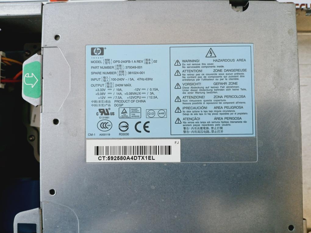 Kongsberg MP 7600 Operation Station CPU