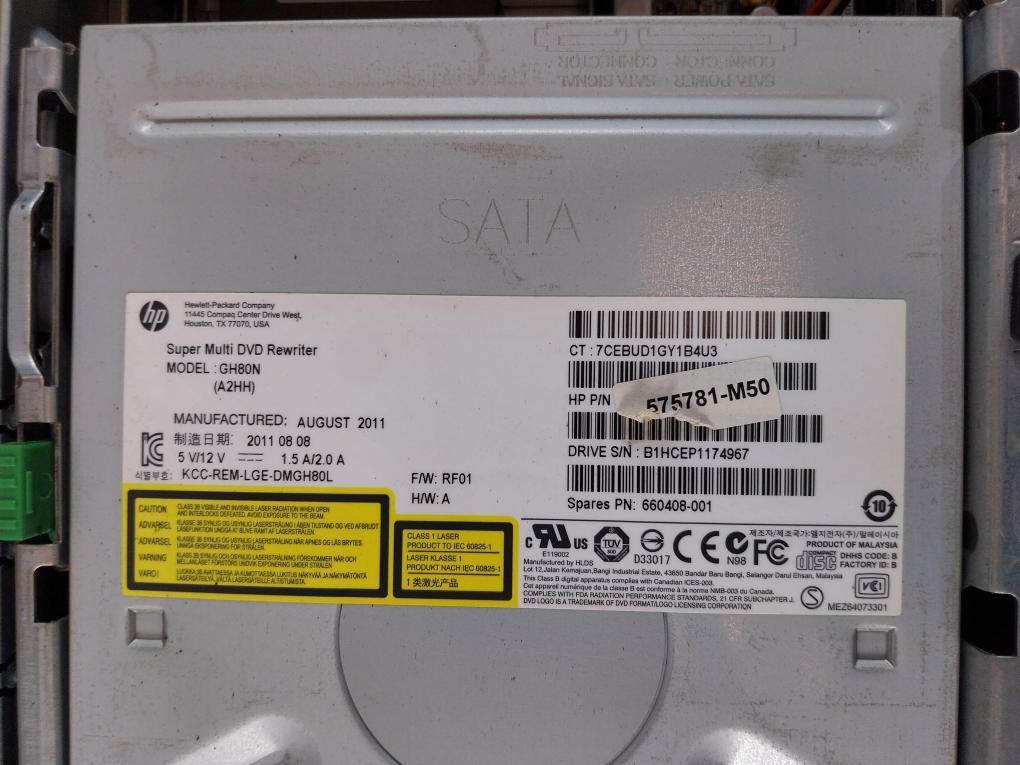 Kongsberg Mp 8200 Operation Station Cpu, Hpq-tpc-f007-sf (B)