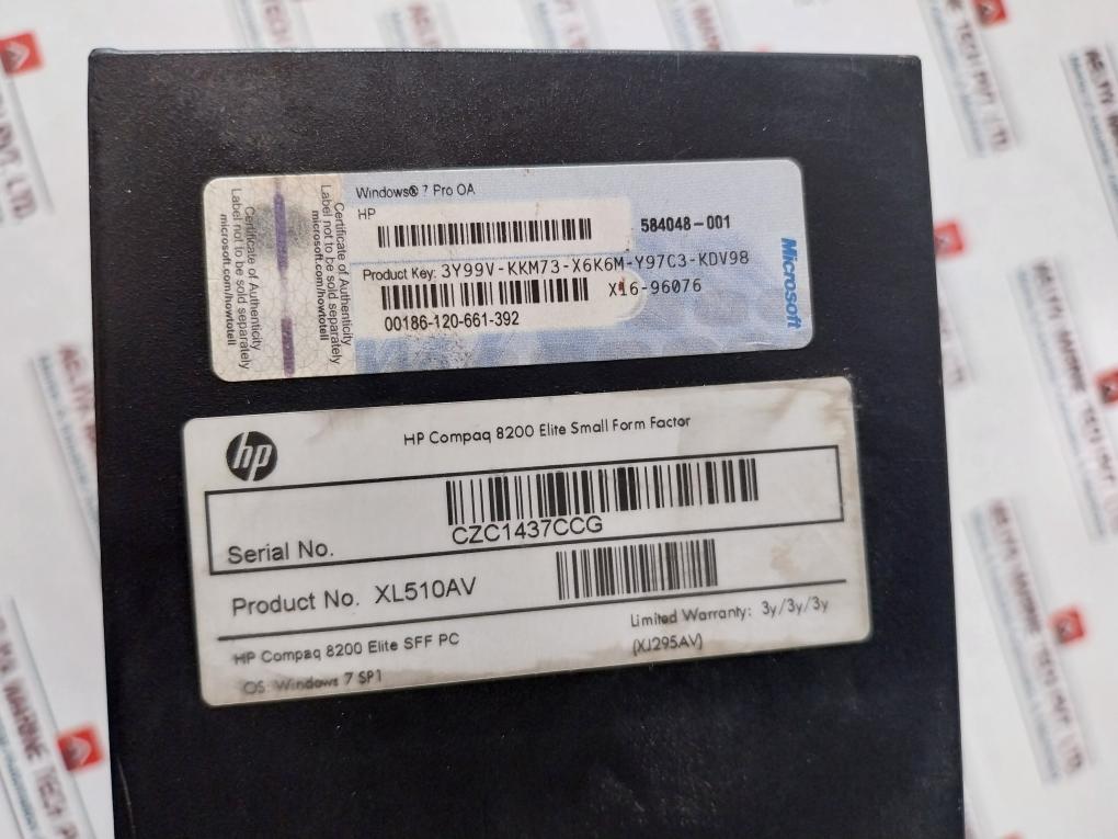 Kongsberg Mp 8200 Operation Station Cpu, Hpq-tpc-f007-sf (B)