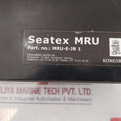 Kongsberg Mru-e-jb 1 Motion Reference Unit