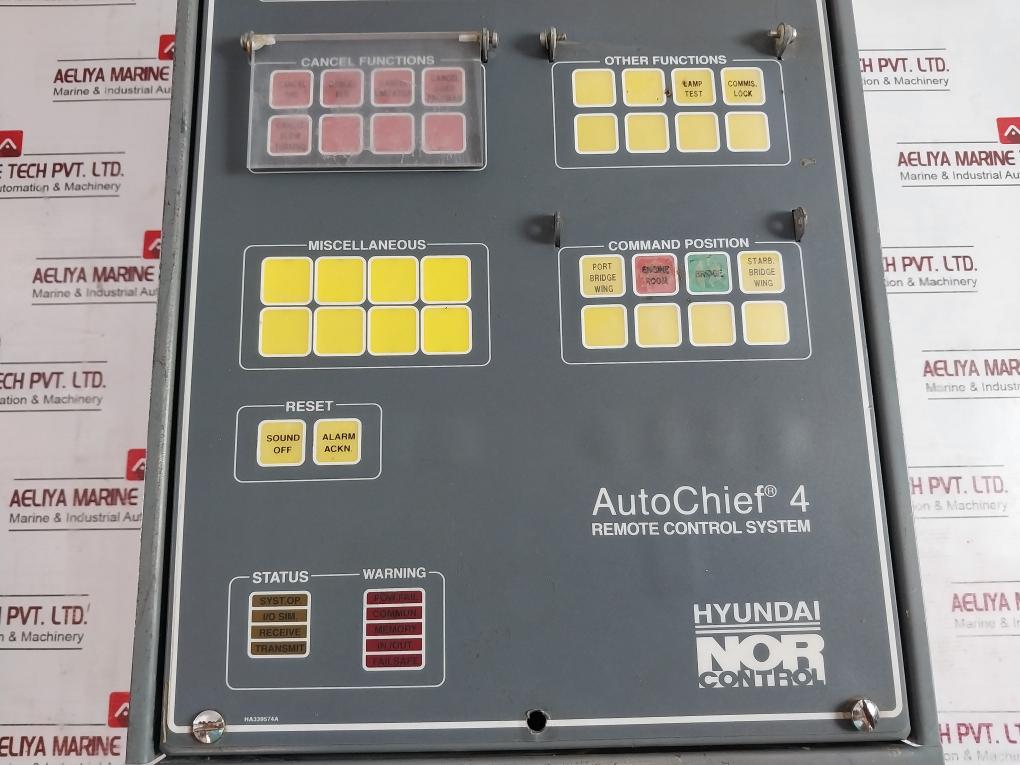 Kongsberg Norcontrol Ac4 Wh Remote Control System He220265B 110/220Vac 24Vdc