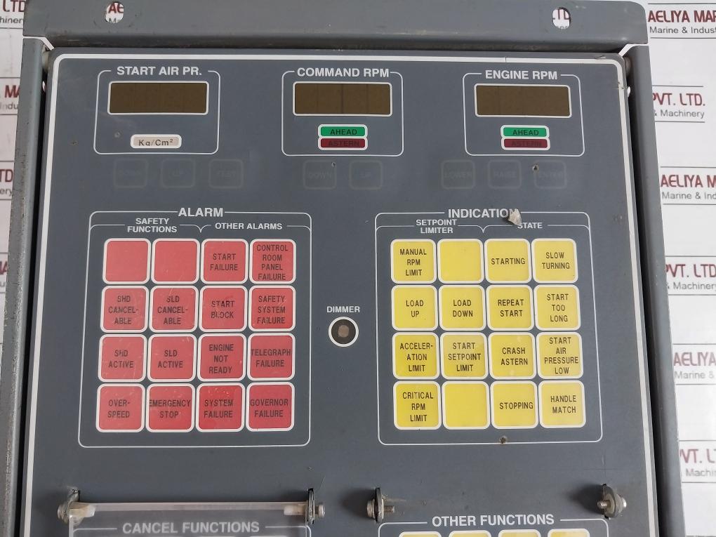 Kongsberg Norcontrol Ac4 Wh Remote Control System He220265B 110/220Vac 24Vdc