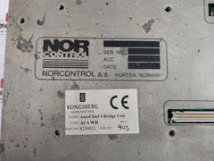 Kongsberg Norcontrol Ac4 Wh Remote Control System 110/220Vac