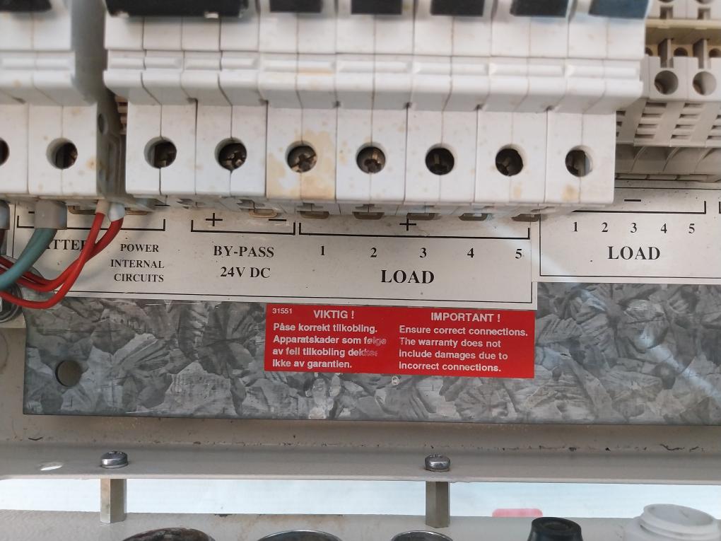 Kongsberg Norcontrol Eltek Psb 24/12/13Ah Uninterupt Power Supply 3800081