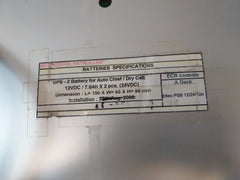 Kongsberg Norcontrol Eltek Psb 24/12/13Ah Uninterupt Power Supply 3800081