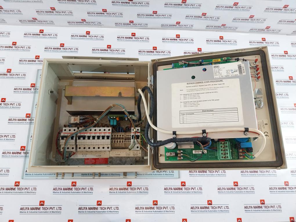 Kongsberg Eltek Psb 24/12/13Ah Uninterupt Power Supply 240951 Version: 002