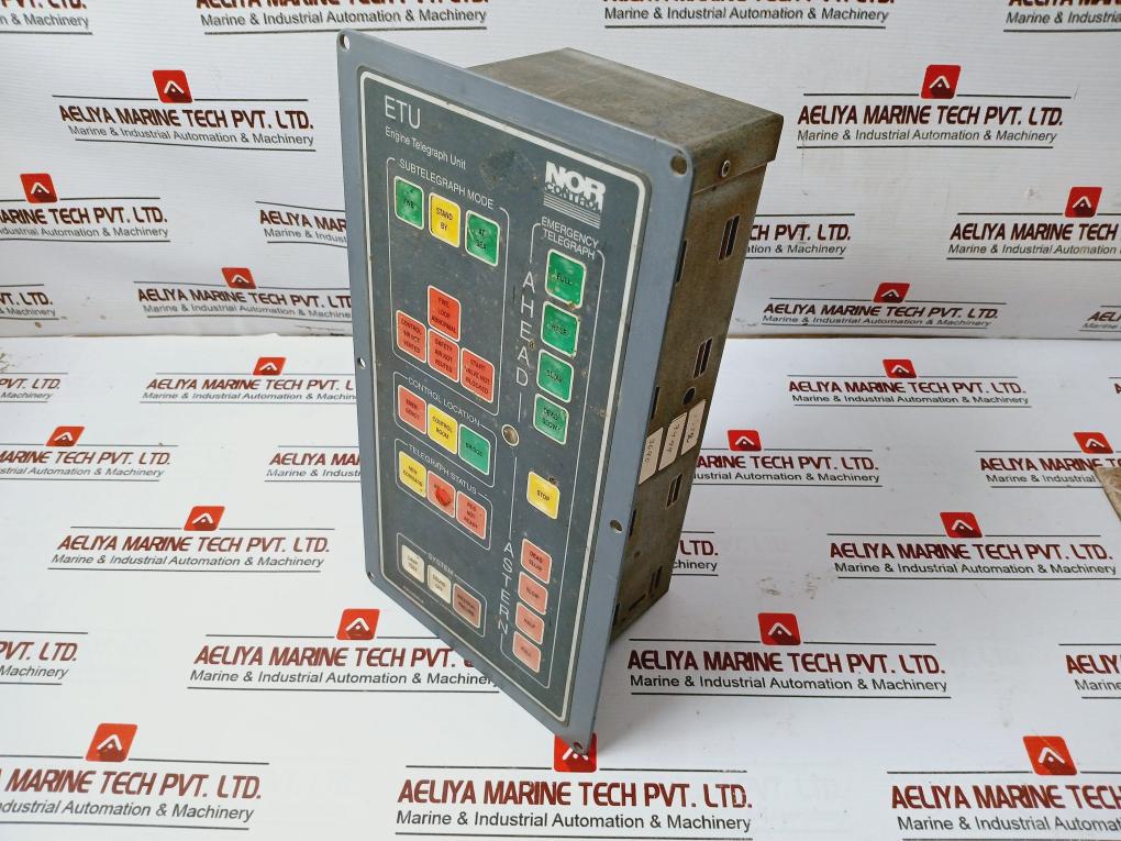Kongsberg Norcontrol Etu 001 8200011 Engine Telegraph Unit (Not Working) - Aeliya Marine Tech
