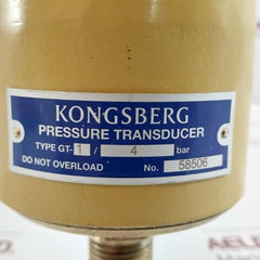 Kongsberg Pressure Transducer Gt-1/4 Bar