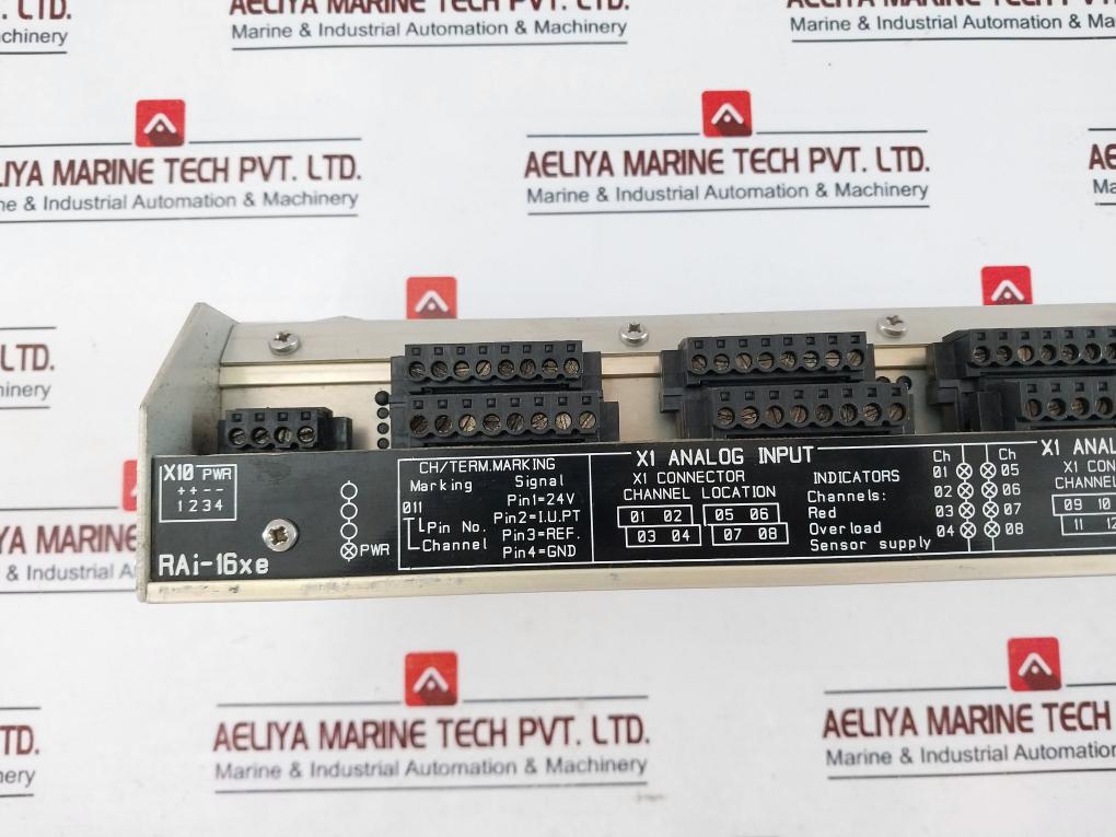 Kongsberg Rai-16Xe Remote Analogue Input Module 329714
