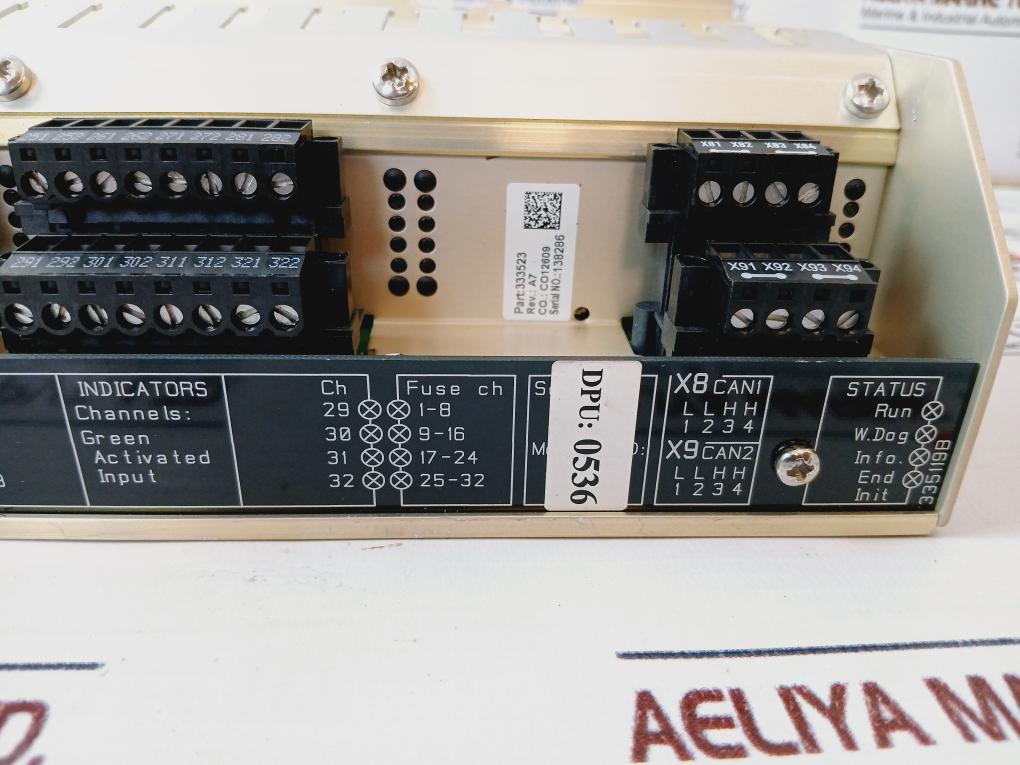 Kongsberg Rdi-32Xe Digital Input Module Distributed Processing Unit 333523