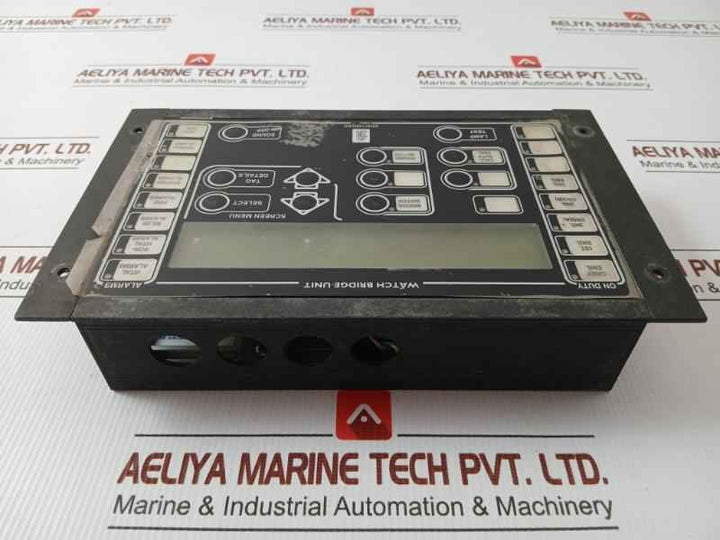 Kongsberg Rev: A1 Watch Bridge Unit /Wbu Display 8100259