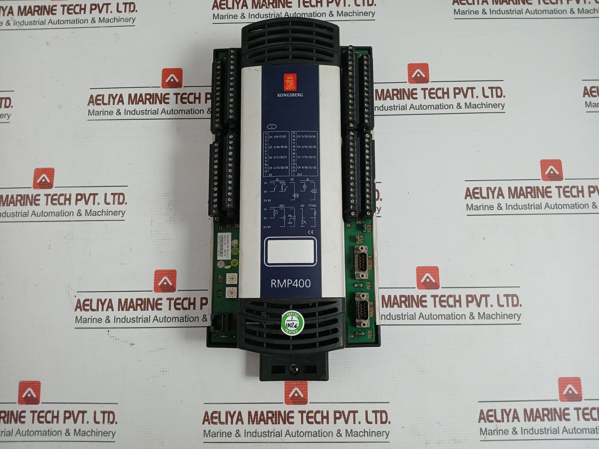 Kongsberg Rmp400 Remote I/O Module Rev 2.3.1 603129