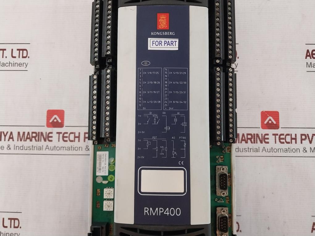 Kongsberg Rmp400 Remote I/O Module Rev 2.3.1 603129