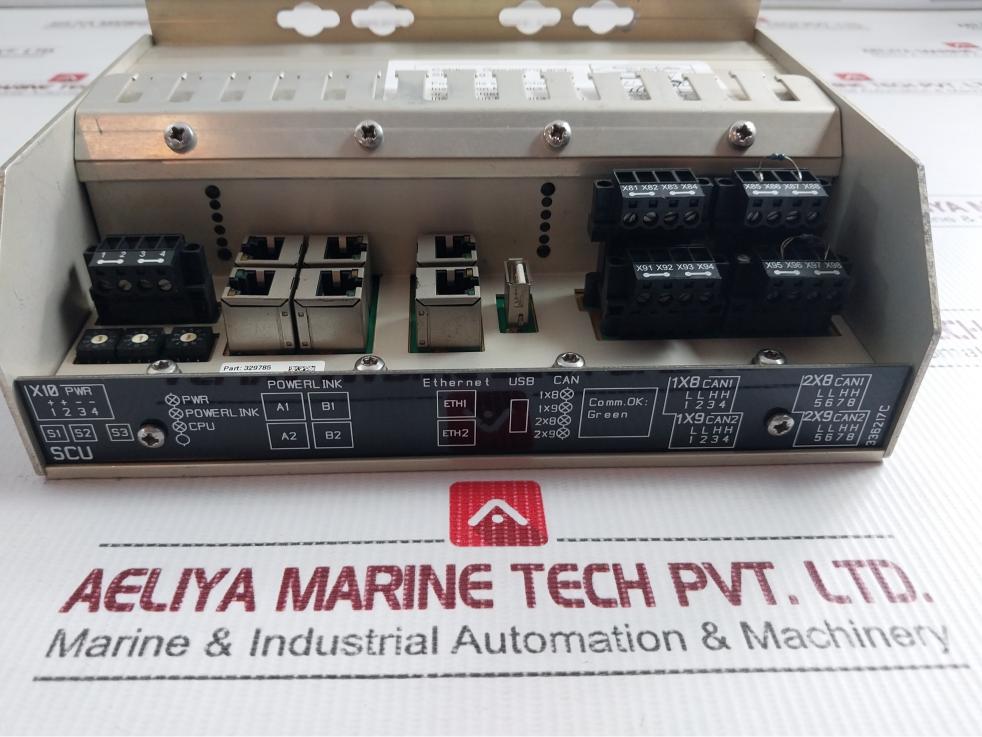 Kongsberg Scu Segment Controller Unit 329785