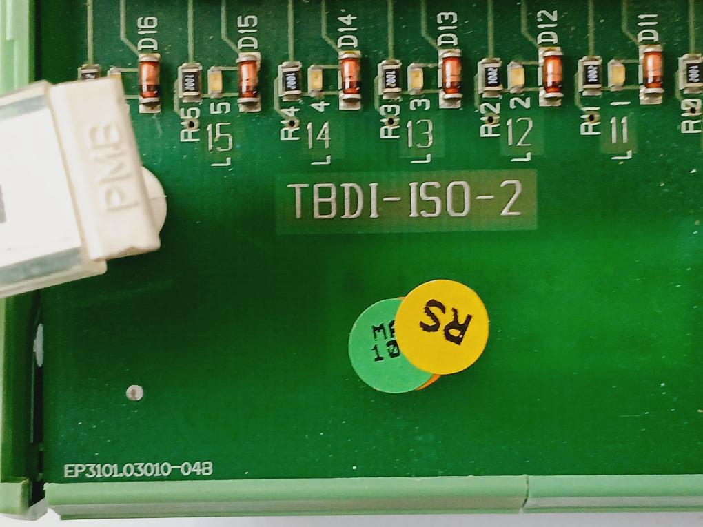 Kongsberg Simrad Tbdi-iso-2 Interface Circuit Board Panel 600227 A