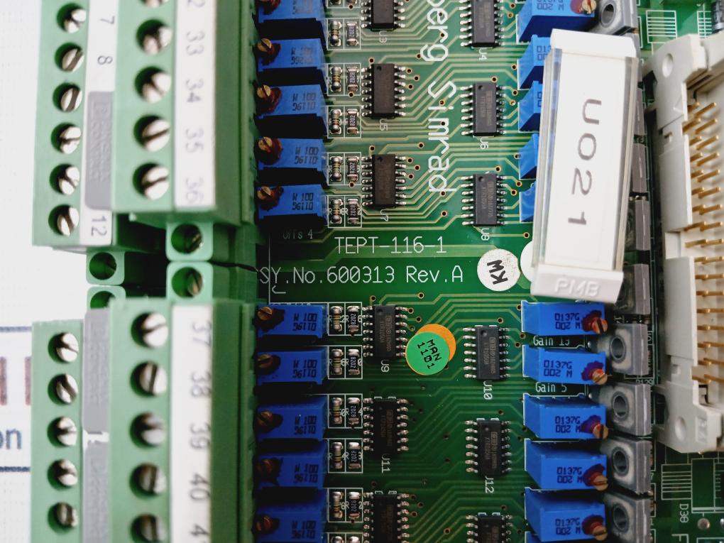 Kongsberg Simrad Tept-116-1 Um Pcb Card 600313