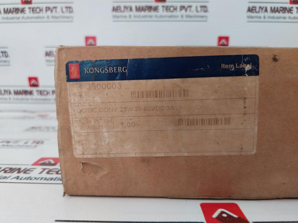 Kongsberg Vt25-373-99/X9 Power Supply Input 20-60 V, Dc, 3A