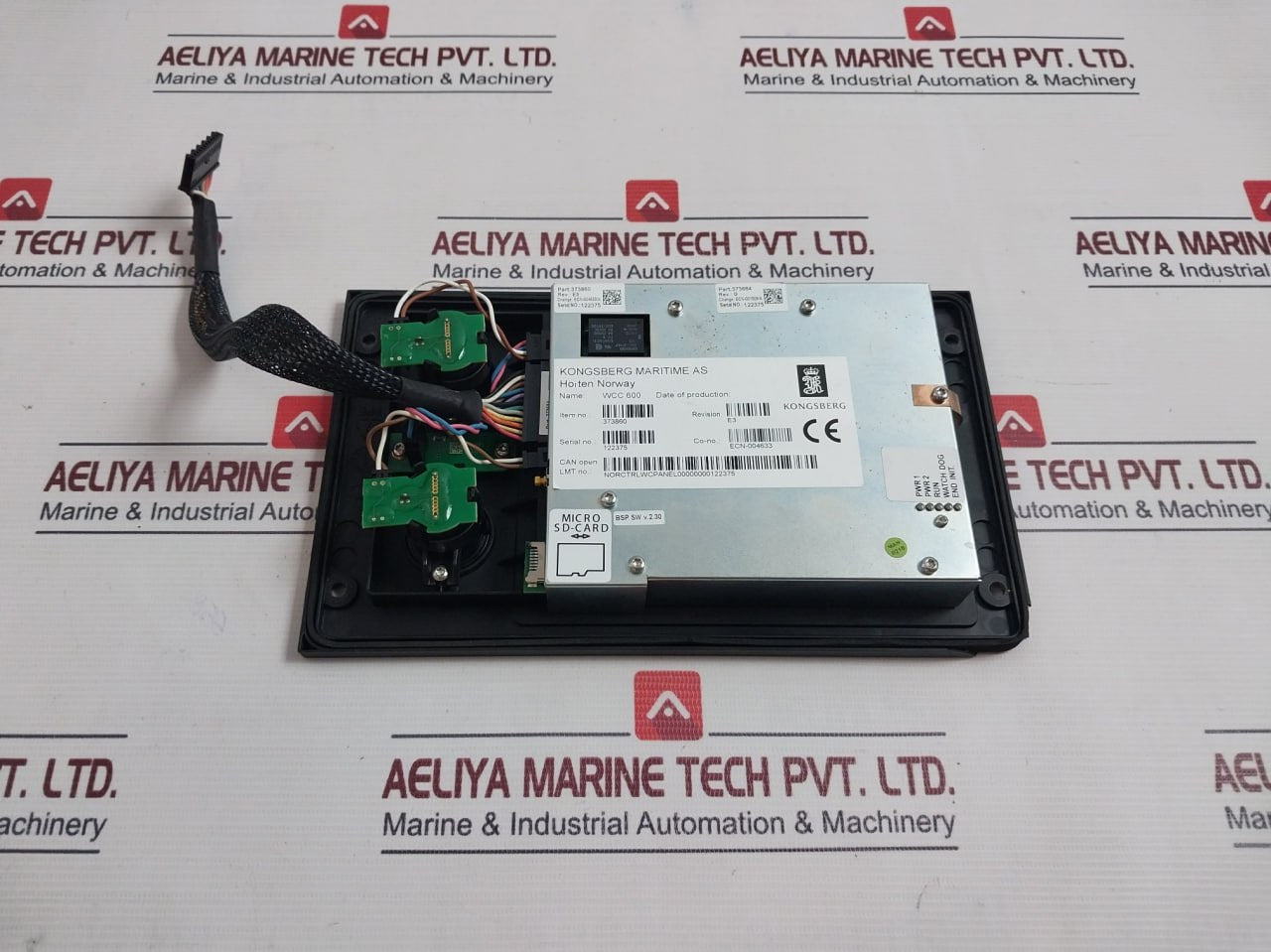 Kongsberg Wcc 600 Watch Call Panel Item 94V-0 373860 Rev G