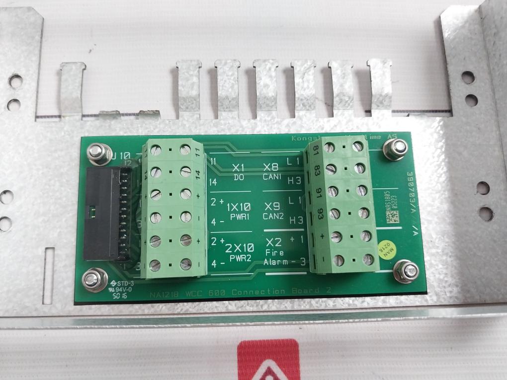 Kongsberg Wcc 600 Watch Call Panel Item 94V-0 373860 Rev G