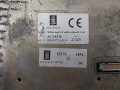 Kongsberg Autochief 4 Control Room Unit 8200022 Ac4 Ecr