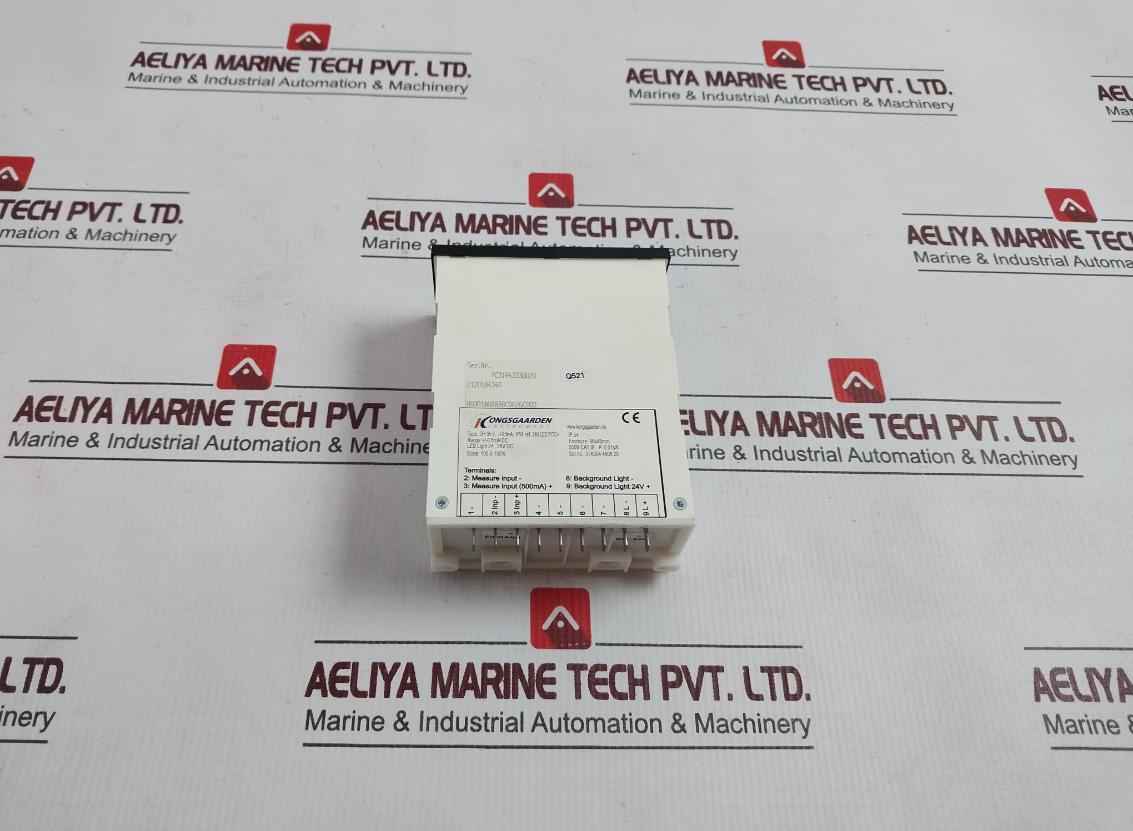 Kongsgaarden Dpr96S Analog Panel Meter 100% 0.5Ma Dc 24V Ip54
