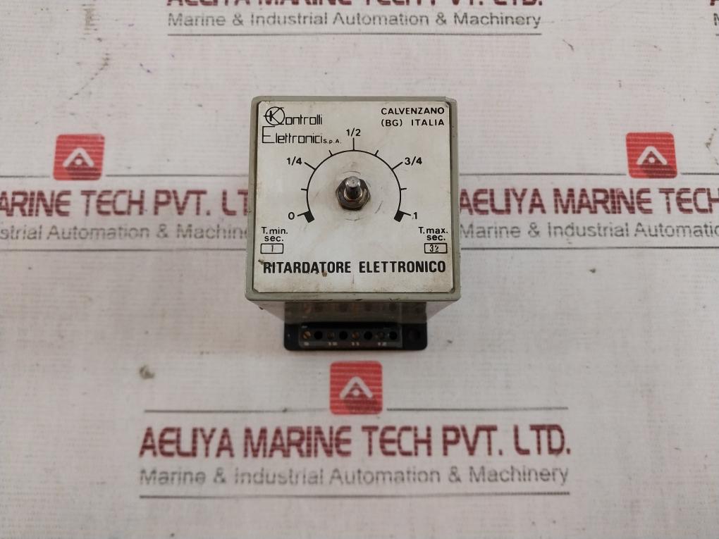 Kontrolli Elettronici Ken21/F-r Electronic Delay Relay 24 Vdc 5A 22870