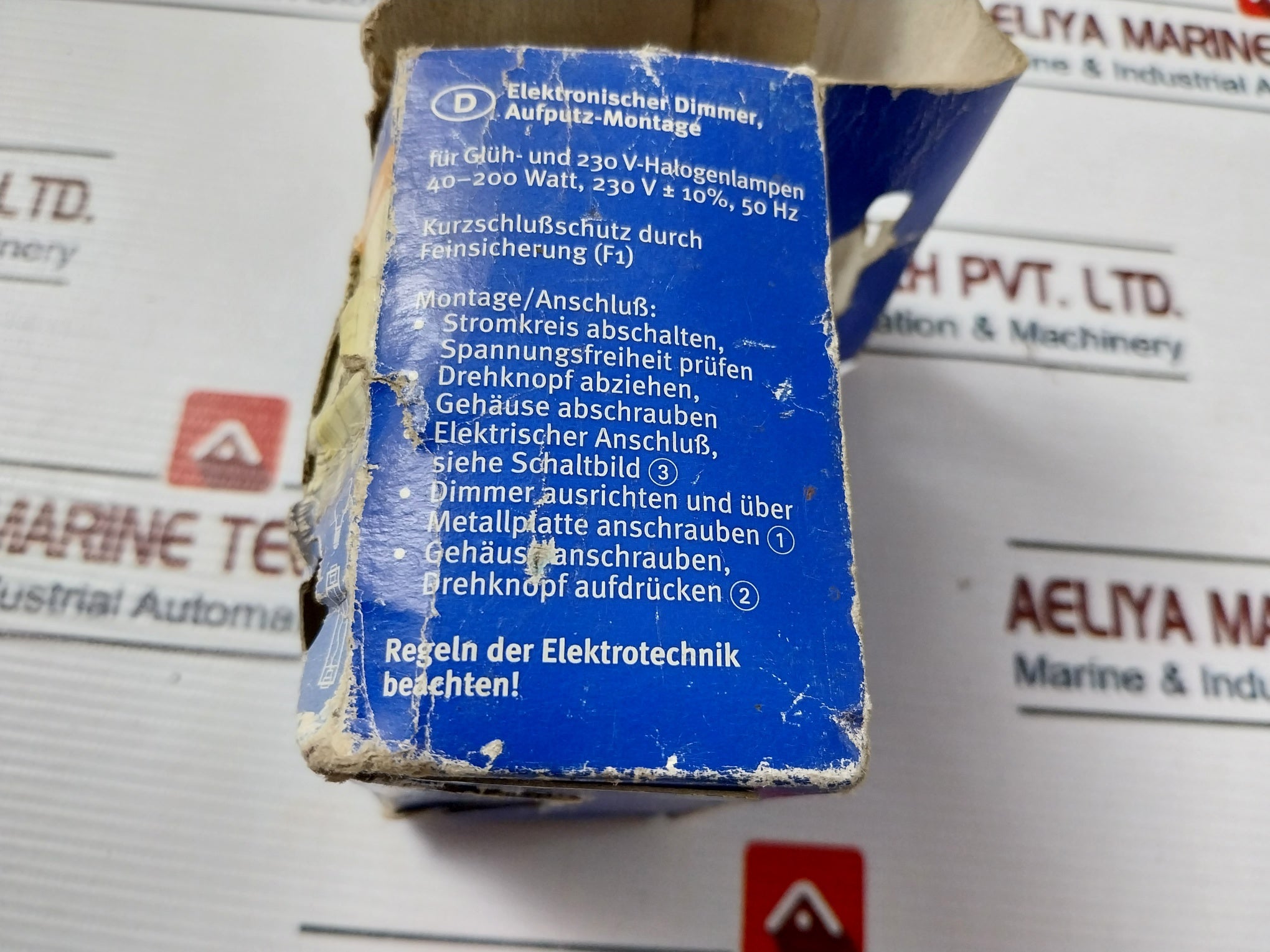 Kopp 8201.0200.3 Surface Mounting Electronic Dimmer