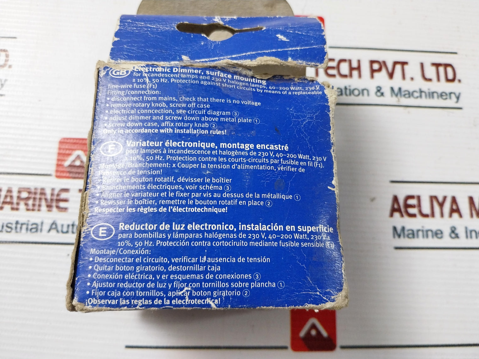 Kopp 8201.0200.3 Surface Mounting Electronic Dimmer