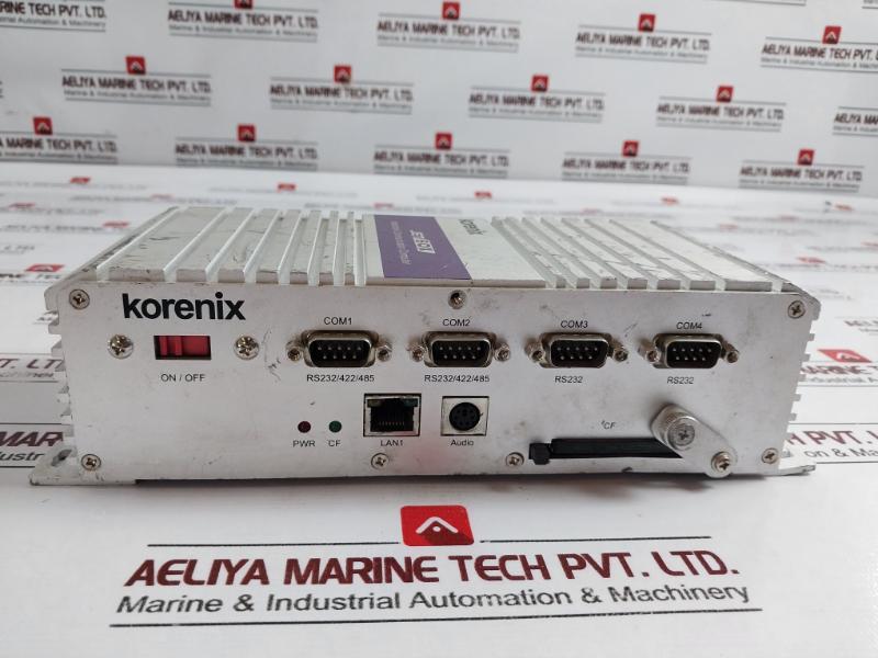 Korenix Jetbox 8210D Industrial Communication Computer Rev.: 1.0