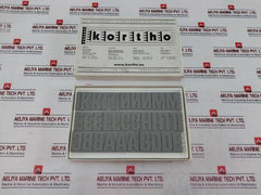 Kortho A24/144 Rubber Complete Stereo Set For Stamping Kit 52515