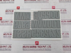 Kortho A24/144 Rubber Complete Stereo Set For Stamping Kit 52515
