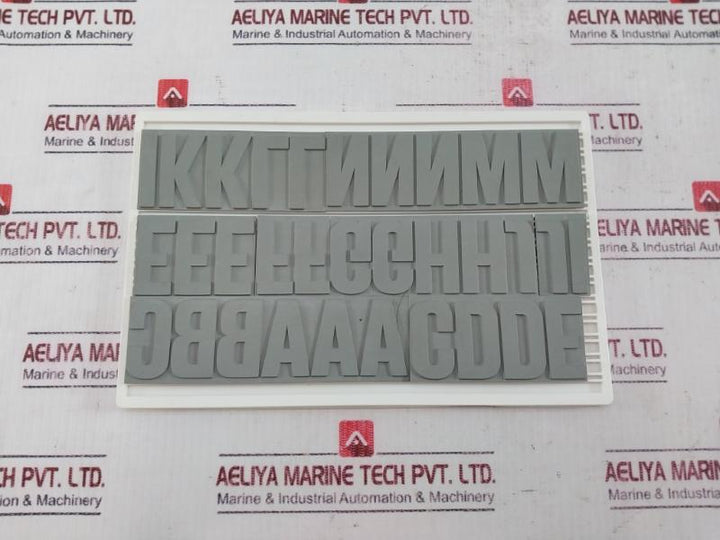Kortho A24/144 Rubber Complete Stereo Set For Stamping Kit 52515