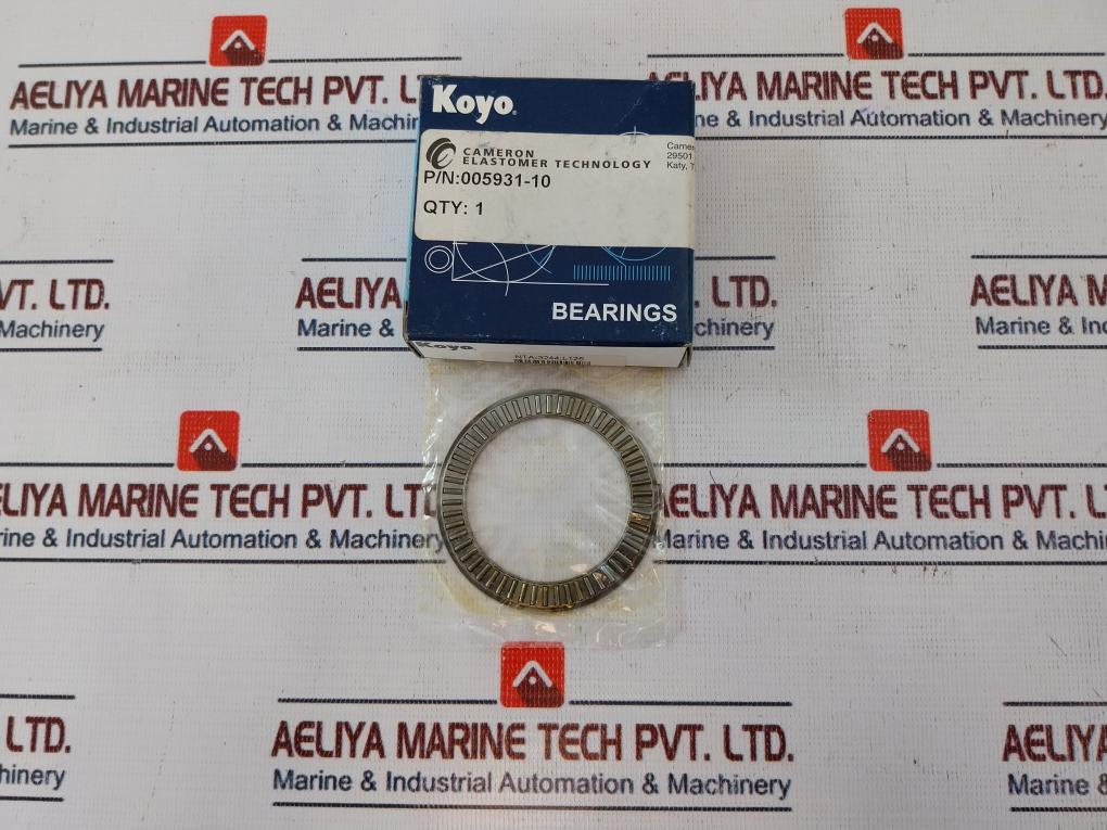 Koyo 005931-10 Needle Roller Thrust Bearing Tr234567