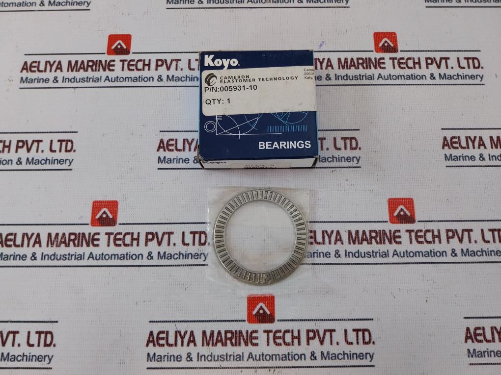 Koyo 005931-10 Needle Roller Thrust Bearing Tr83854