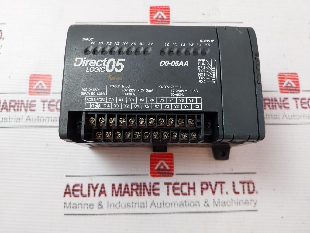 Koyo D0-05Aa Automation Direct Logic 05 90-120Vac 7-15Ma 50-60Hz