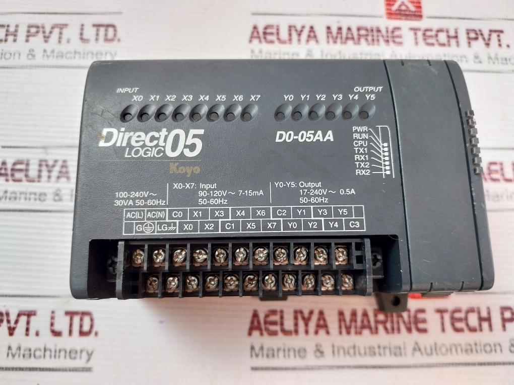 Koyo D0-05Aa Automation Direct Logic 05 90-120Vac 7-15Ma 50-60Hz